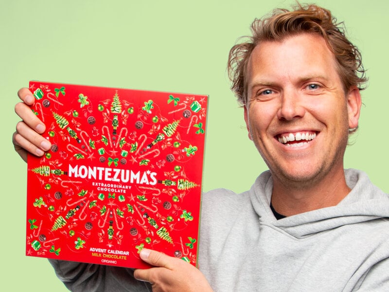 Montezuma Chokladkalender med Mjölkchoklad