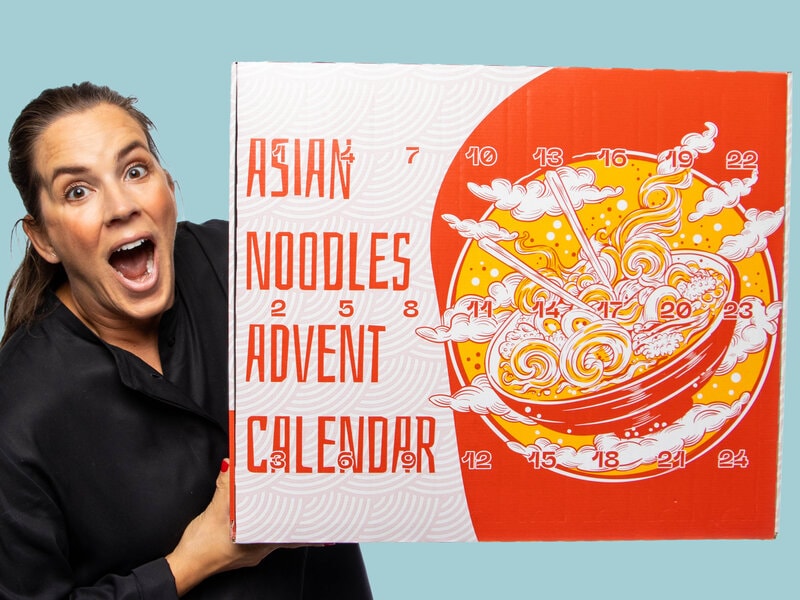 Adventskalender med Snabbnudlar