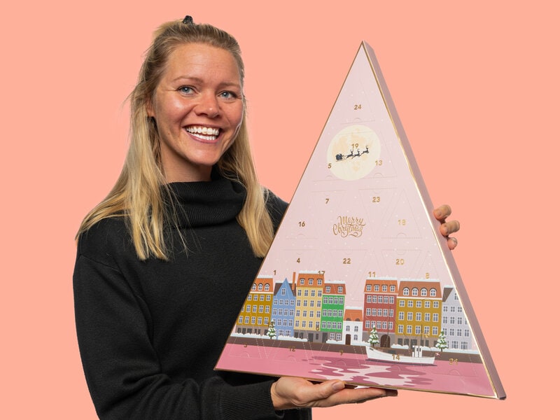 Cocoture Chokladkalender - Rosa