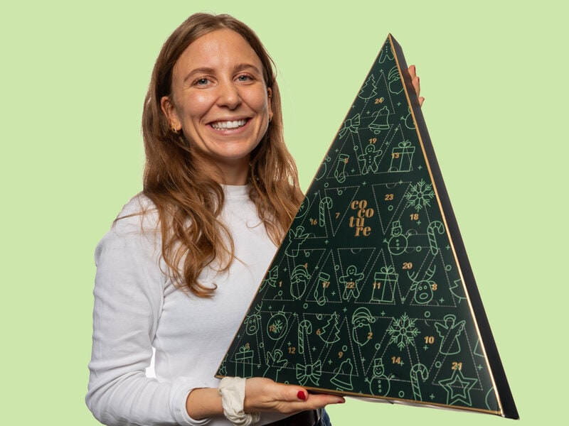 Cocoture Chokladkalender - Grön