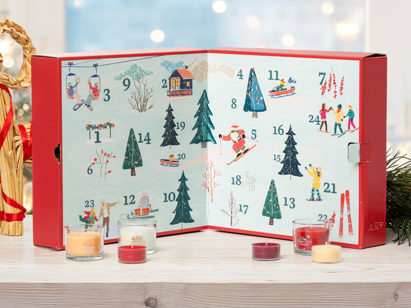 Yankee Candle Julekalender med Duftlys