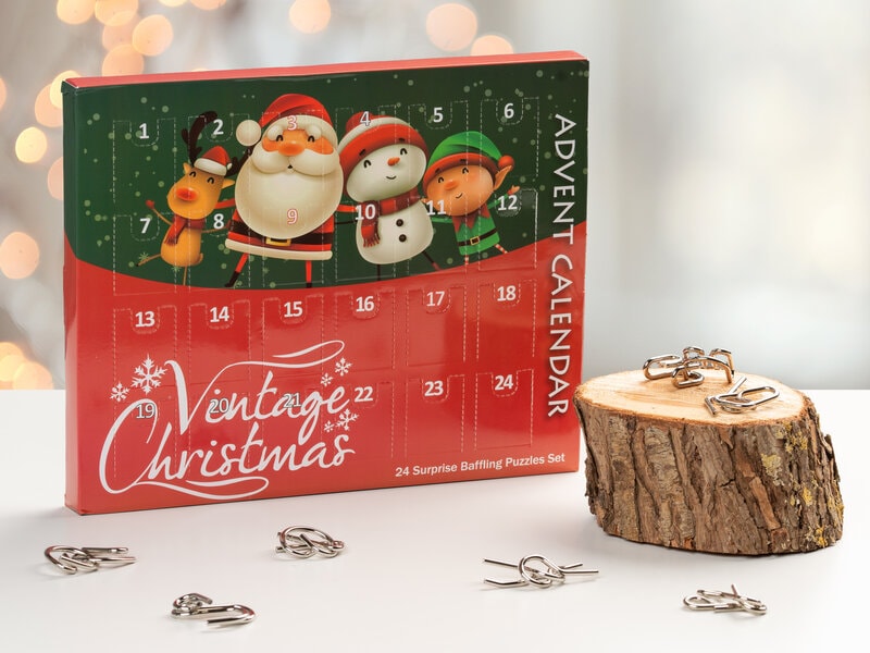 Julekalender med Metalpuslespil