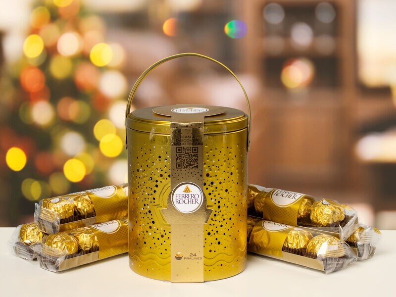 Ferrero Rocher Chokoladepraliner i Dåse