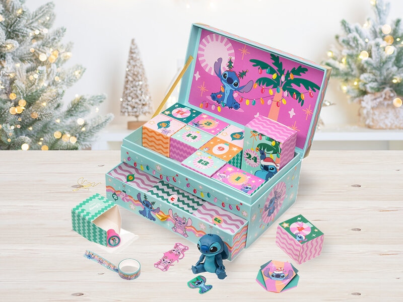 Stitch Julekalender Samlerbox