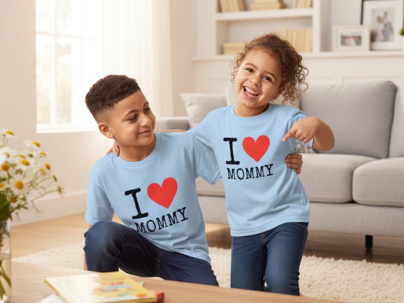 T-shirt til Børn med Egen Tekst