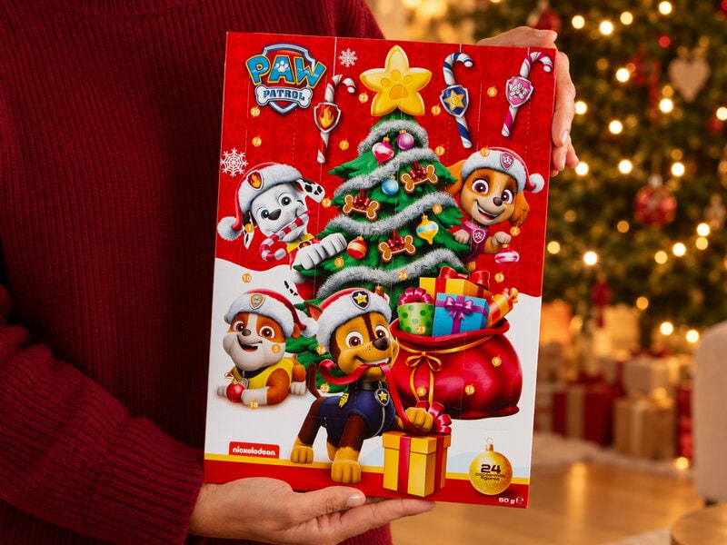 Paw Patrol Chokoladejulekalender