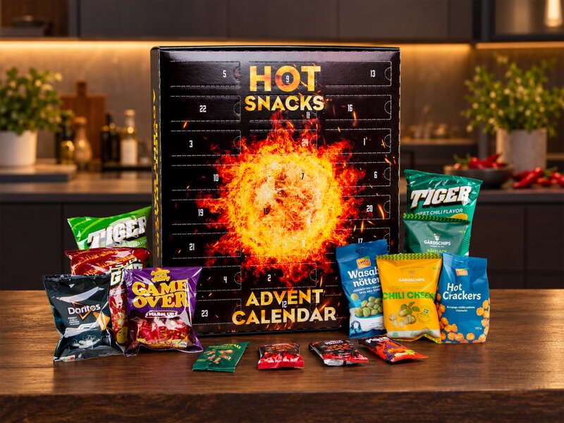 Hot Snacks Adventskalender från Coolstuff