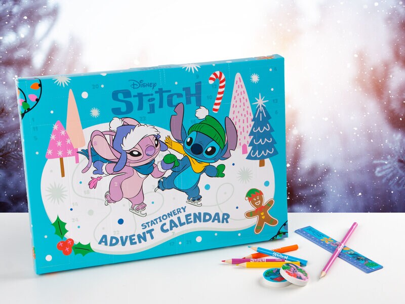 Stitch Julekalender Skrivetilbehør