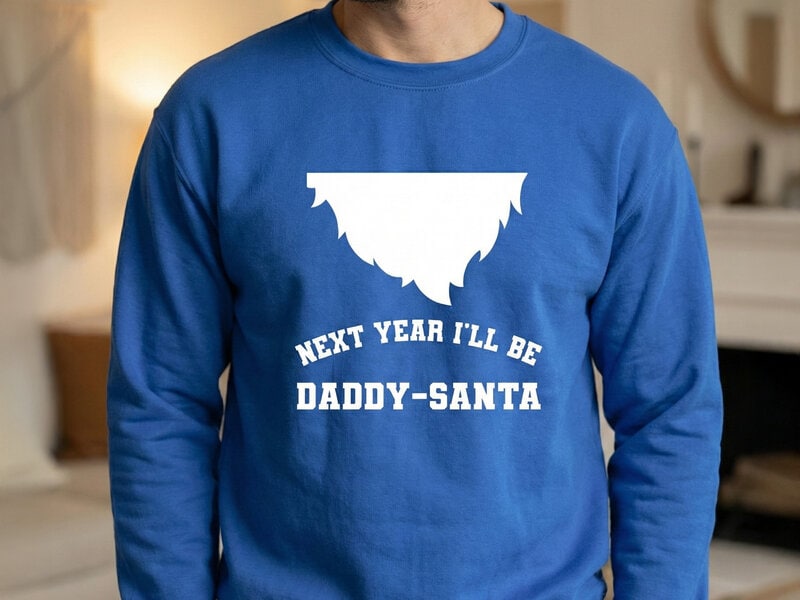 Sweatshirt med Egen Tekst - Julemotiv