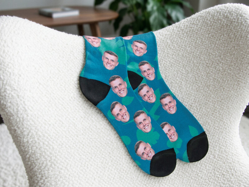 Strømper med Billede