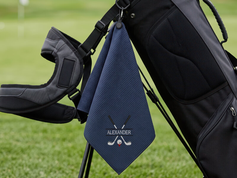 Players towel golfhåndklæde med personligt broderi