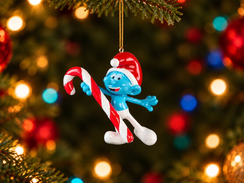 Juletræspynt Smølf Juletræspynt Smølf