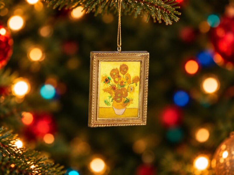 Juletræspynt Van Gogh solsikker Juletræspynt Van Gogh solsikker
