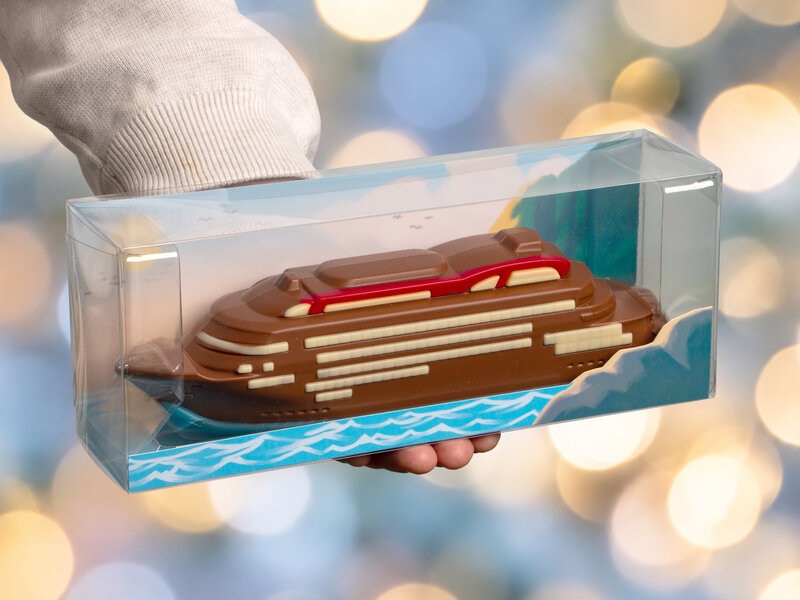 Krydstogtskib i chokolade