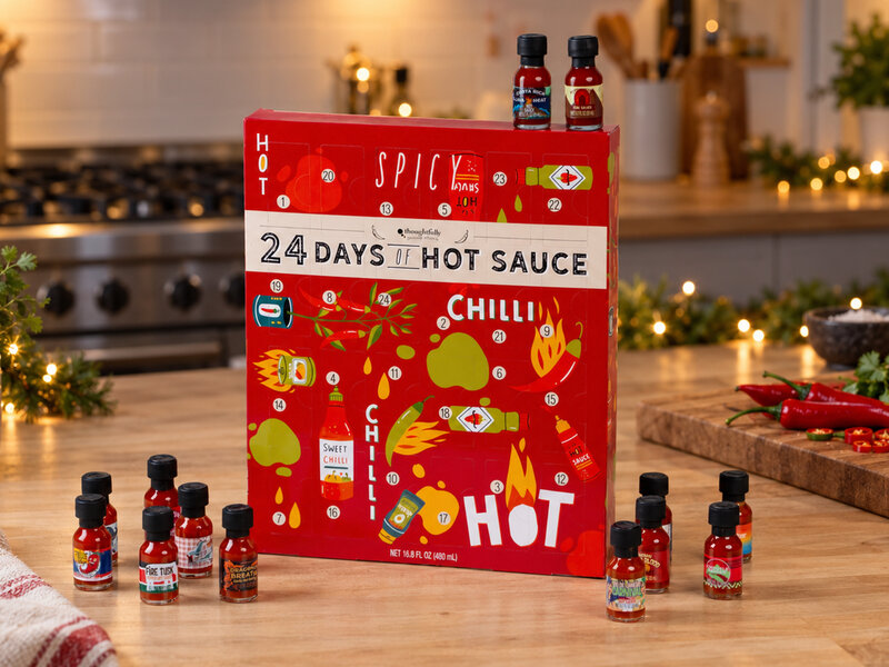 24 Days of Hot Sauce julekalender - Thoughtfully 24 Days of Hot Sauce julekalender - Thoughtfully