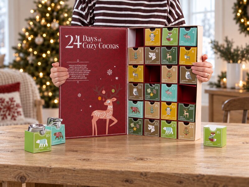 Varm chokolade-julekalender fra Thoughtfully