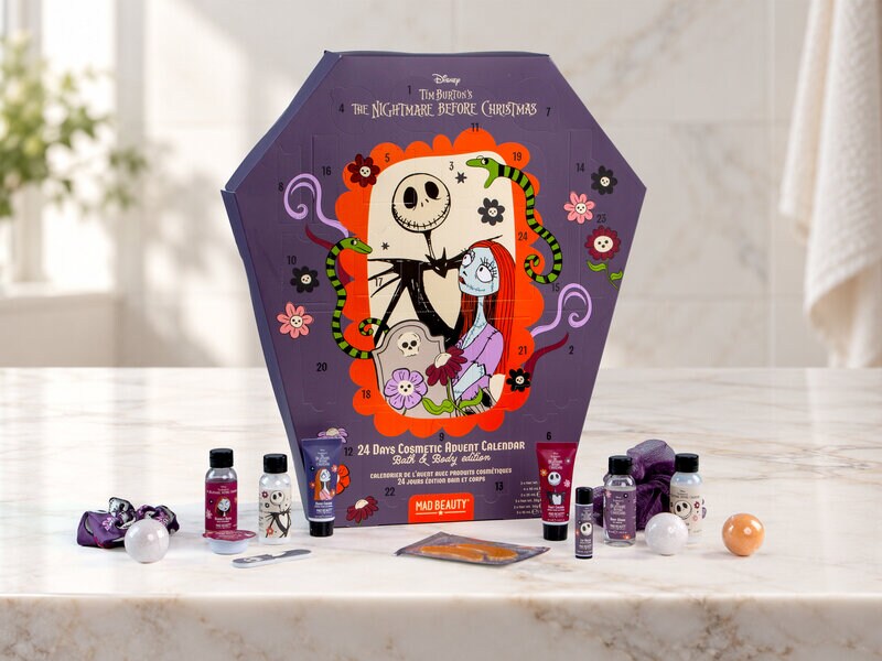 The Nightmare Before Christmas julekalender bad & kropspleje