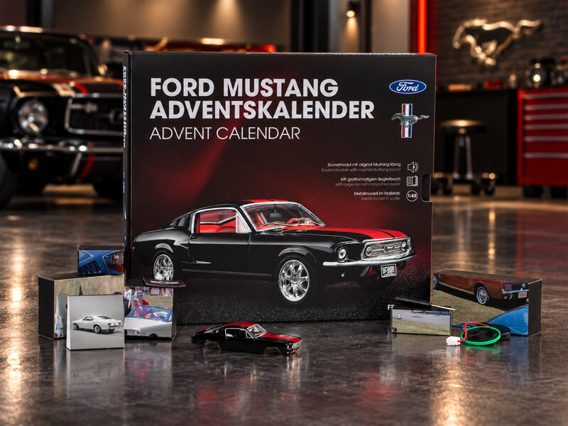 Ford Mustang adventskalender från Coolstuff