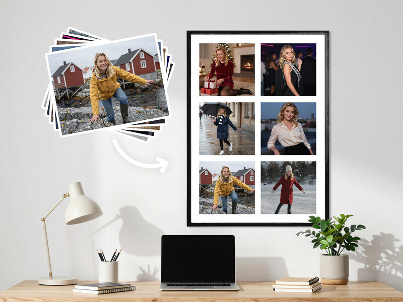 Fotoplakat collage