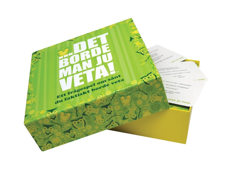 Produktfoto för Det borde man ju veta - Frågespel