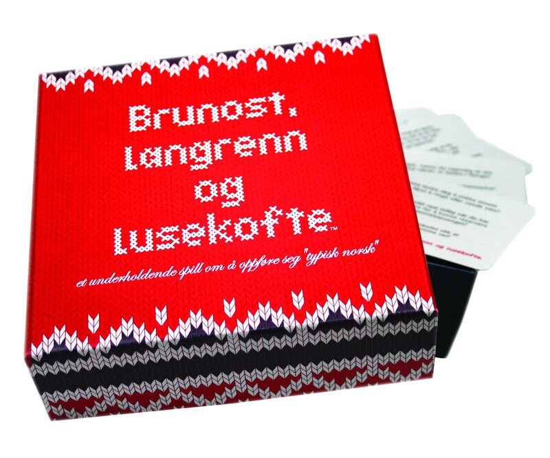 Bilde av Brunost, Langrenn Og Lusekofte - Spørrespill