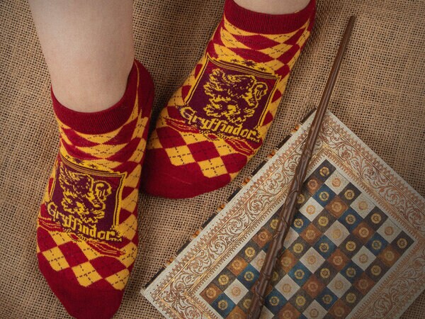 Harry Potter ankelstrumpor 3-pack - Gryffindor