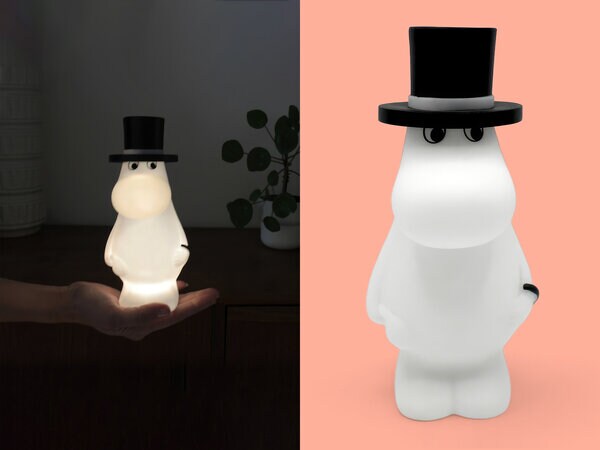 Muminpappan LED-lampa