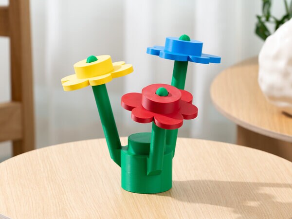 Retro Blomma - Stor