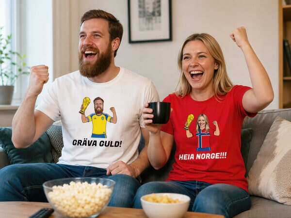 T-shirt med Egen Design - Fotbolls VM