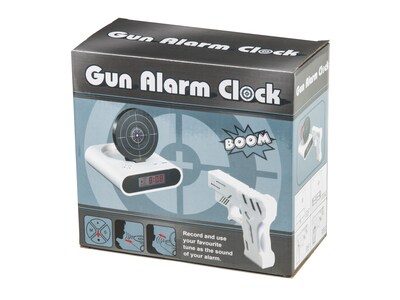 Gun Alarm Clock