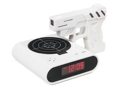 Gun Alarm Clock