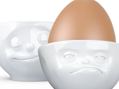 Tassen eggeglass,  2 pack