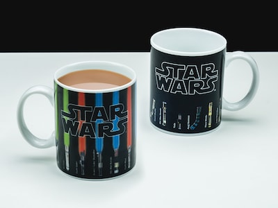 Lightsaber farveskiftende krus