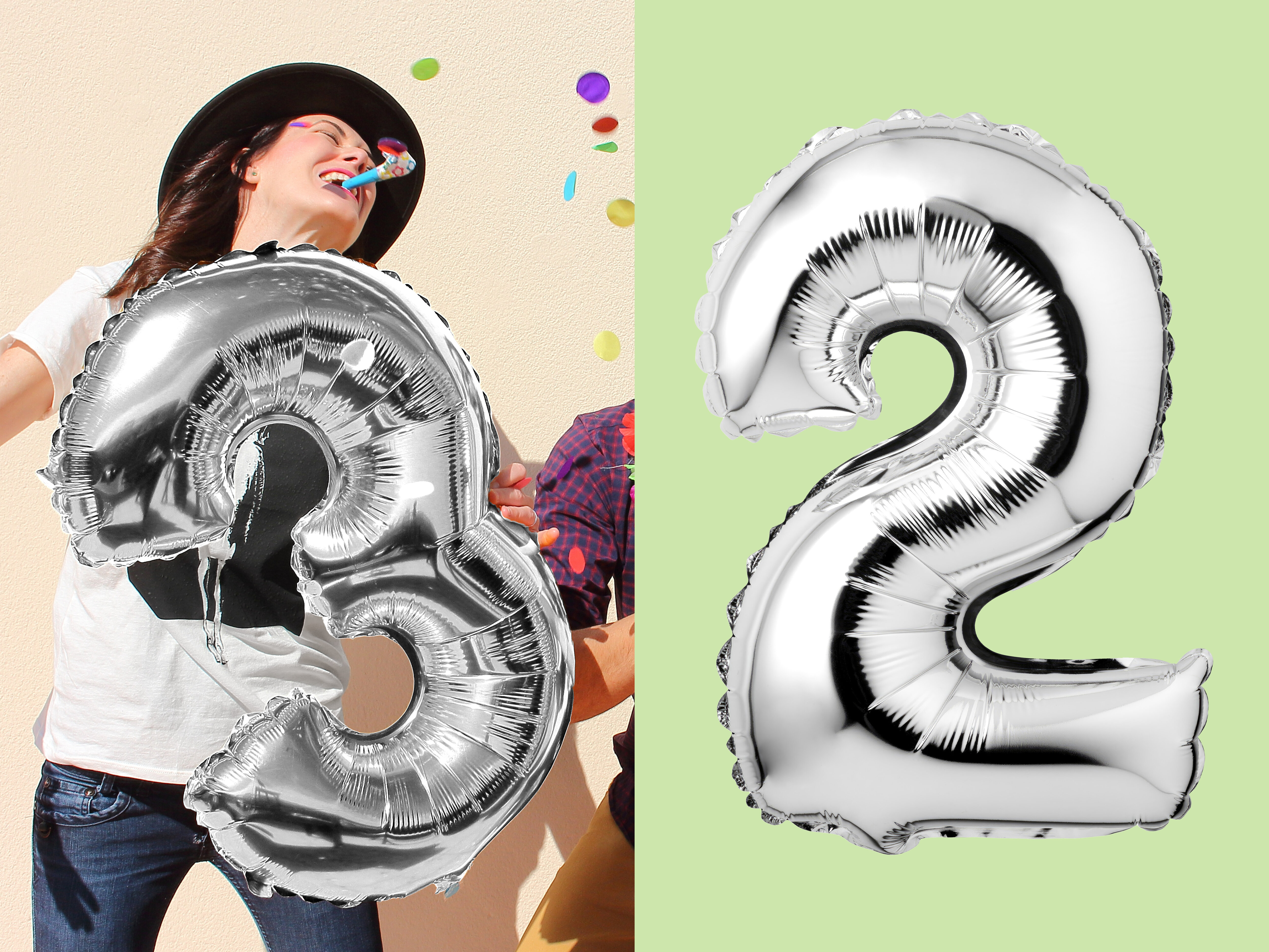 Tallballong i sølv 2