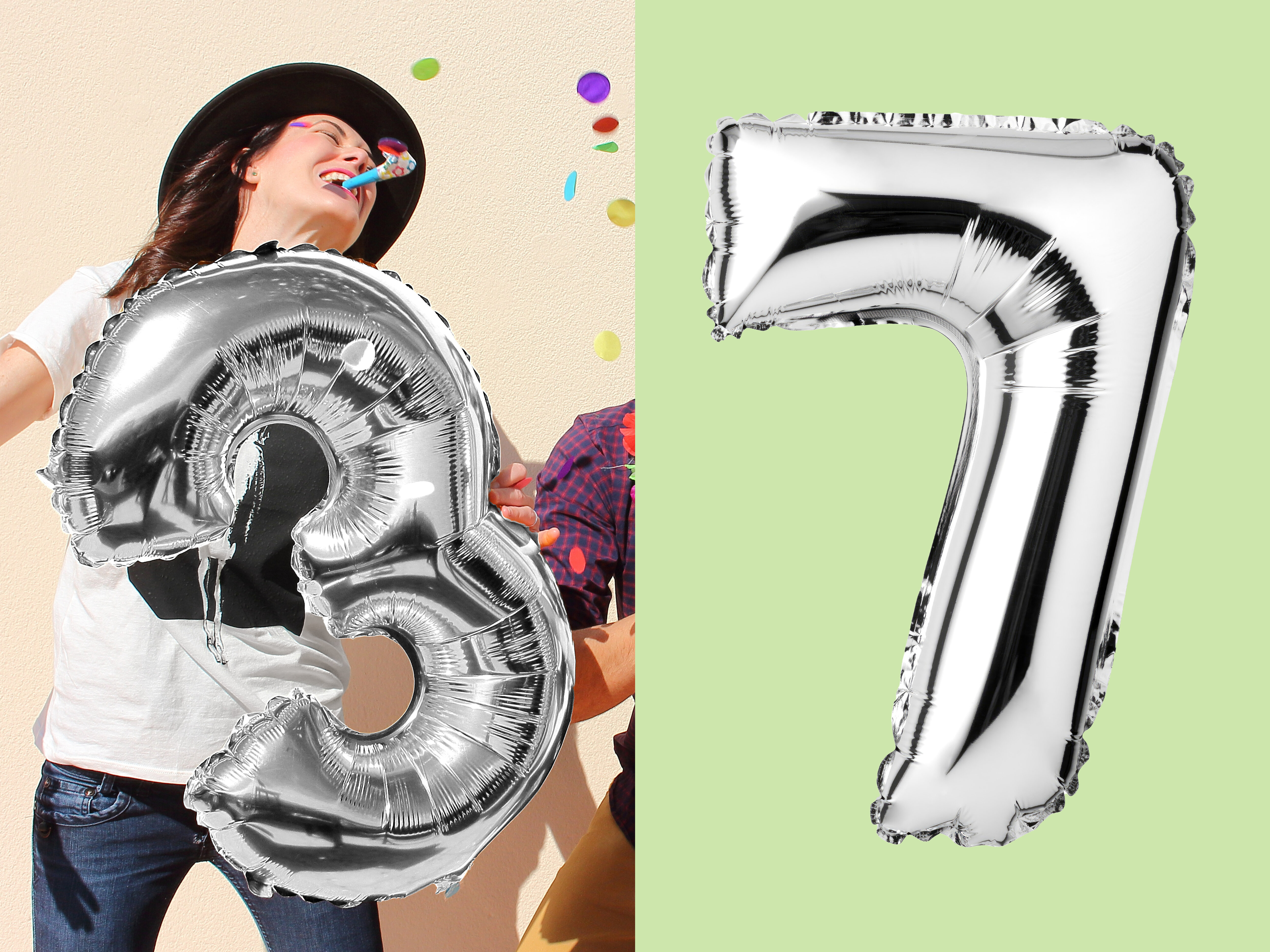 Tallballong i sølv 7