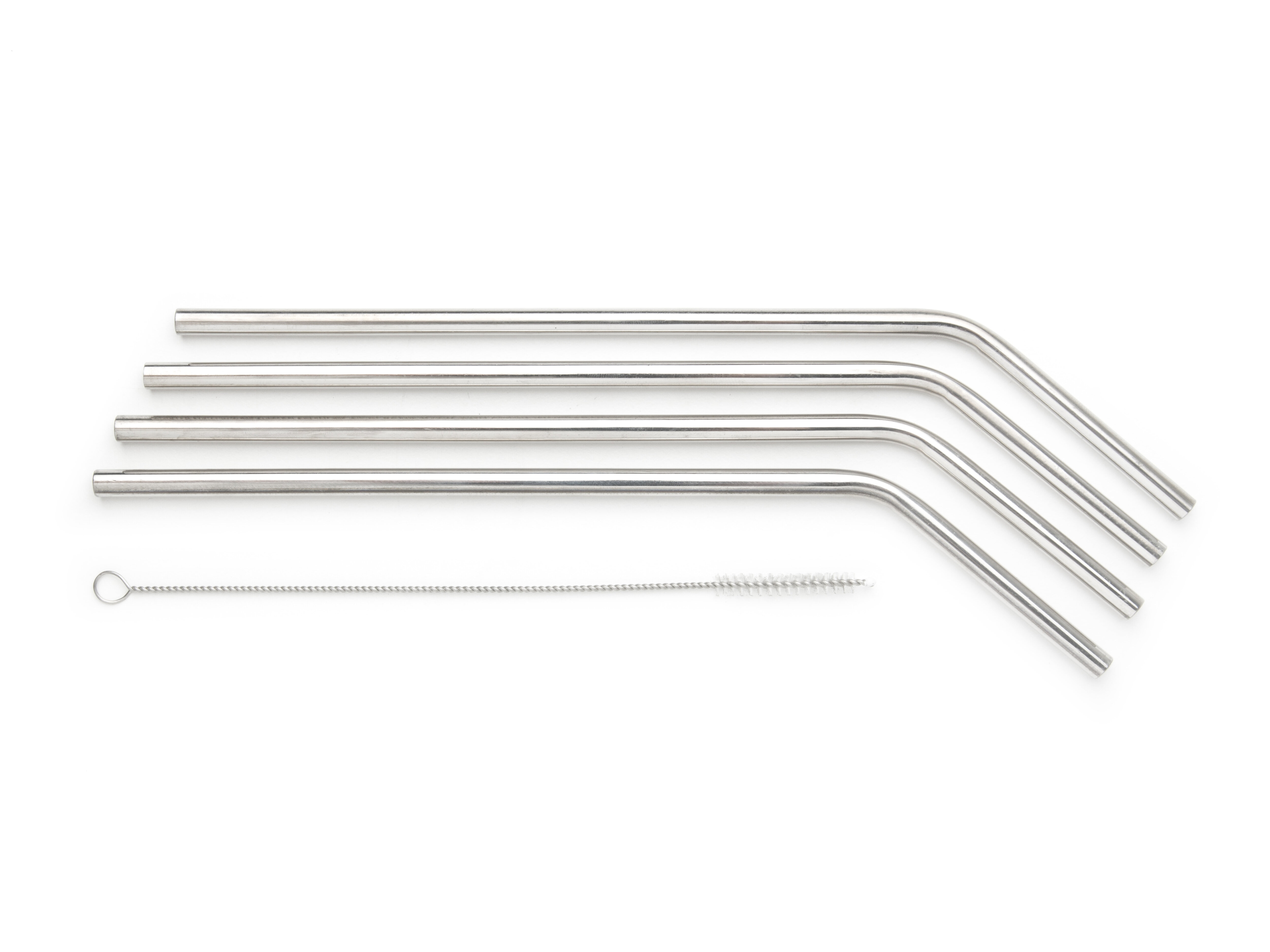 KitchPro Edelstahl-Strohhalme