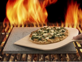 Pizzastein aus Lava vom Ätna