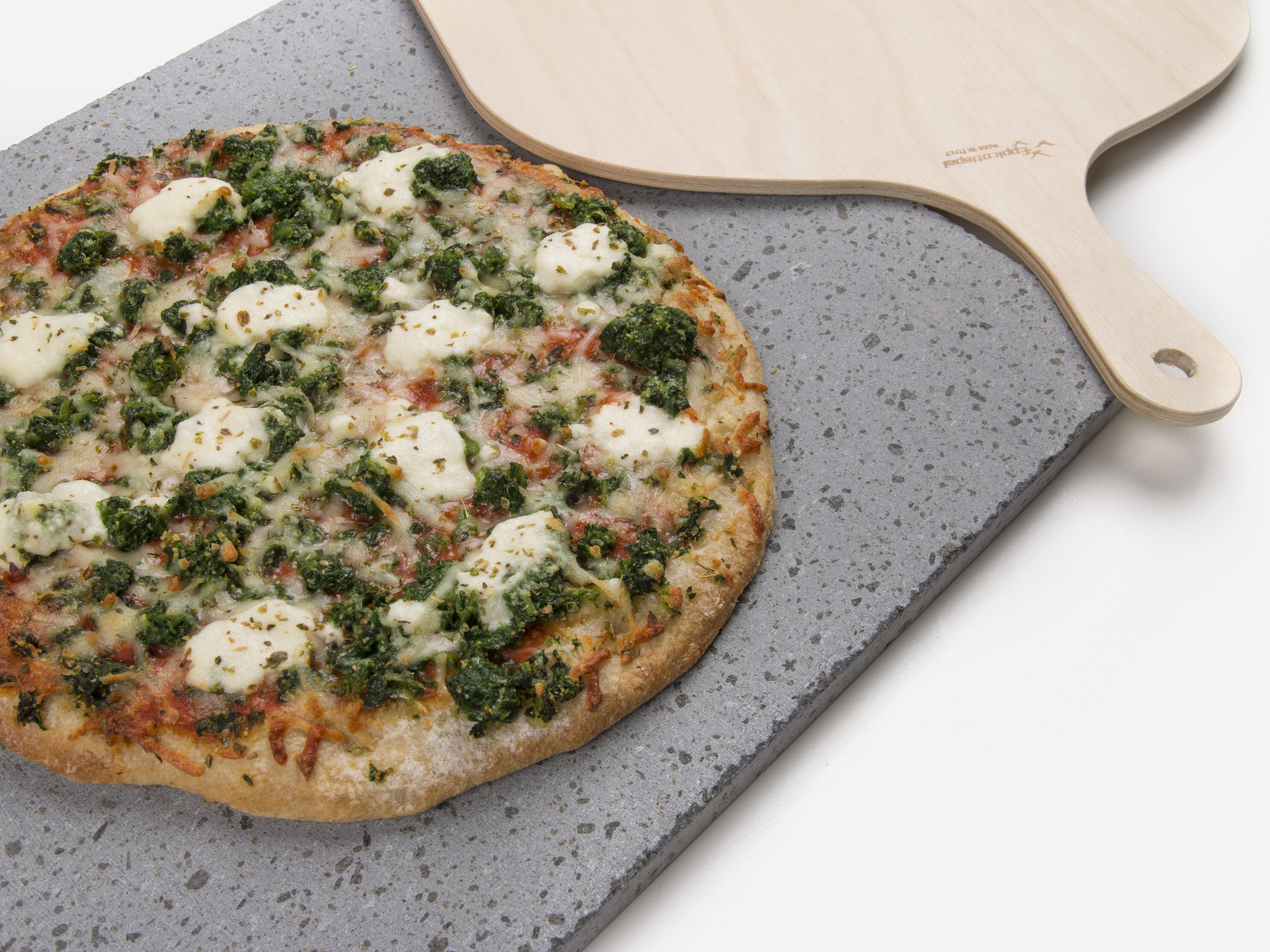 Pizzasten Af Lava Fra Etna