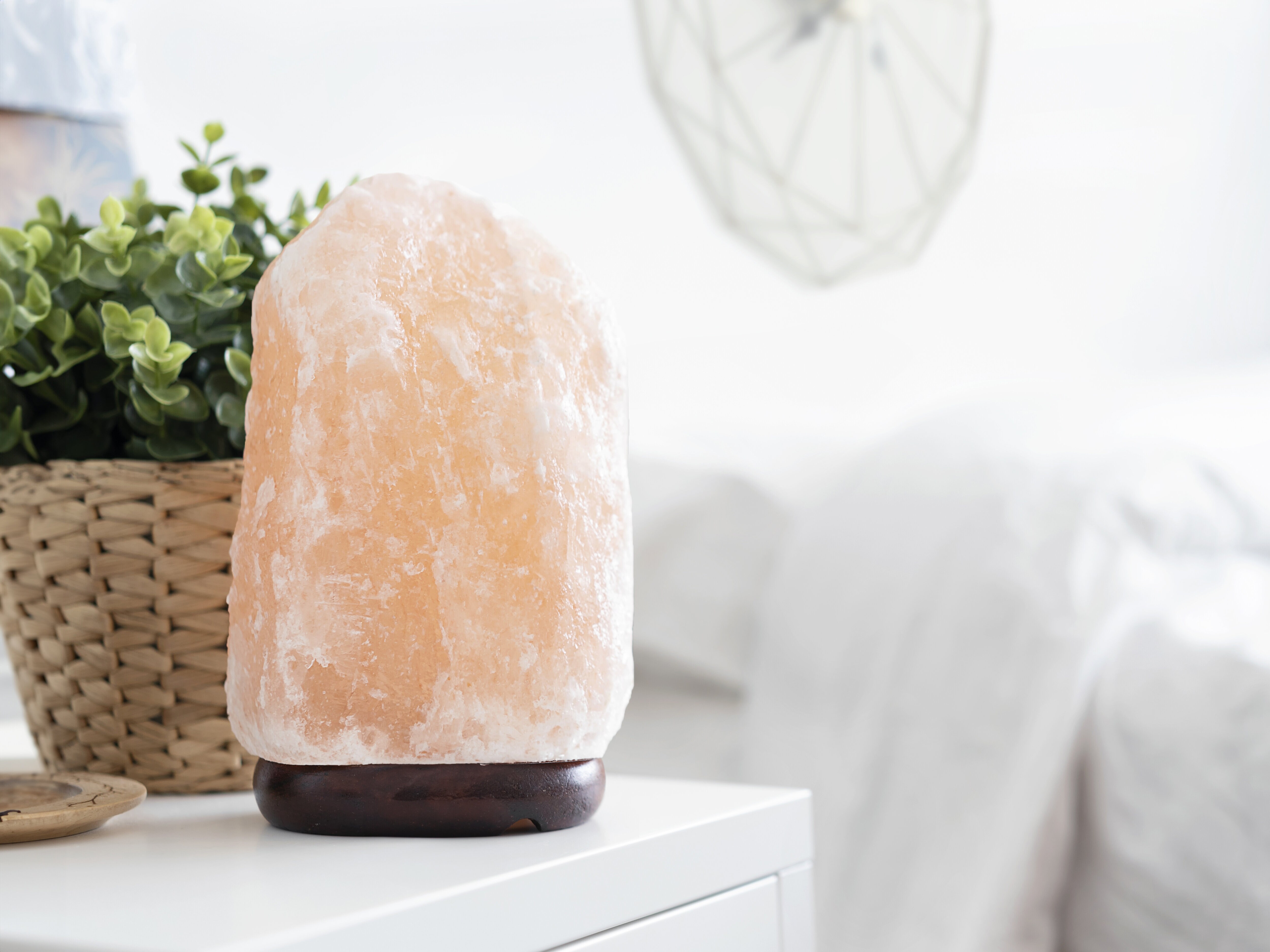 Saltlampe fra Himalaya, 5-7 kg