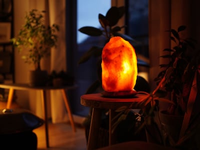 Saltlampe fra Himalaya, 5-7 kg