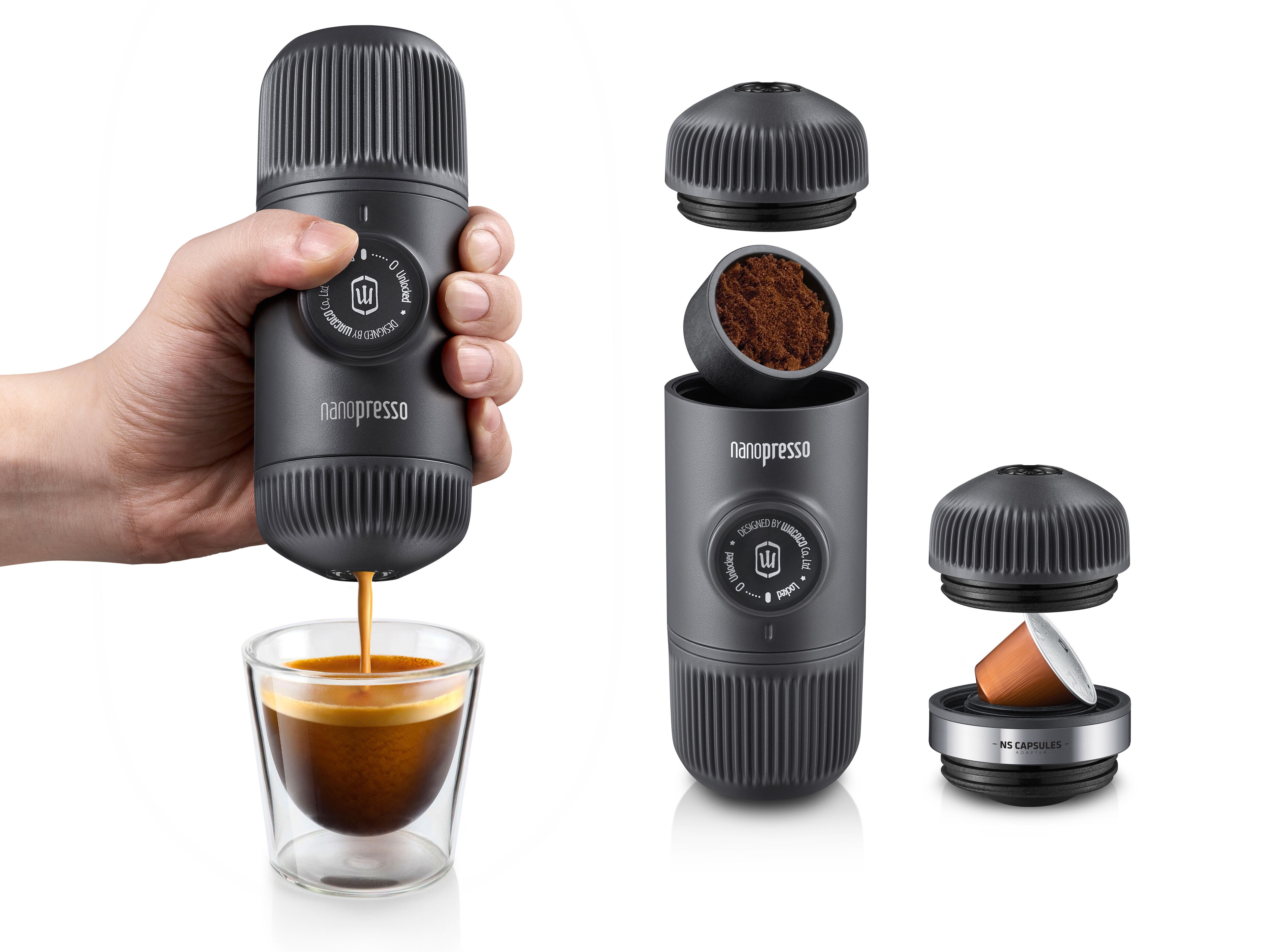 Nanopresso NS Portabelt Espresso-set