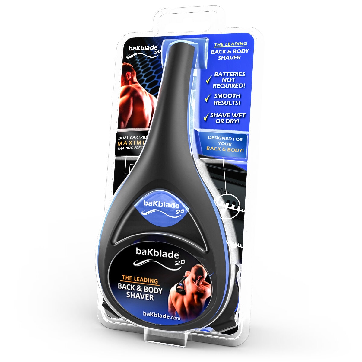 Bakblade 2.0 Rückenrasierer