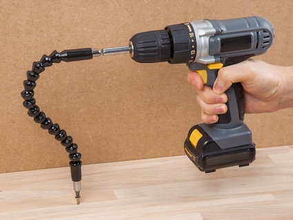 LIQWEI 2 Stück Flexible Welle - Verlängerung Für Bohrer In Engen Räumen 20cm & 30cm