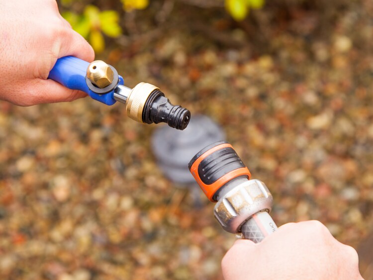 Wie Bekomme Ich Mehr Druck Auf Den Gartenschlauch Hochdruckdüse für Gartenschlauch Reinigungsdüse von Utenu