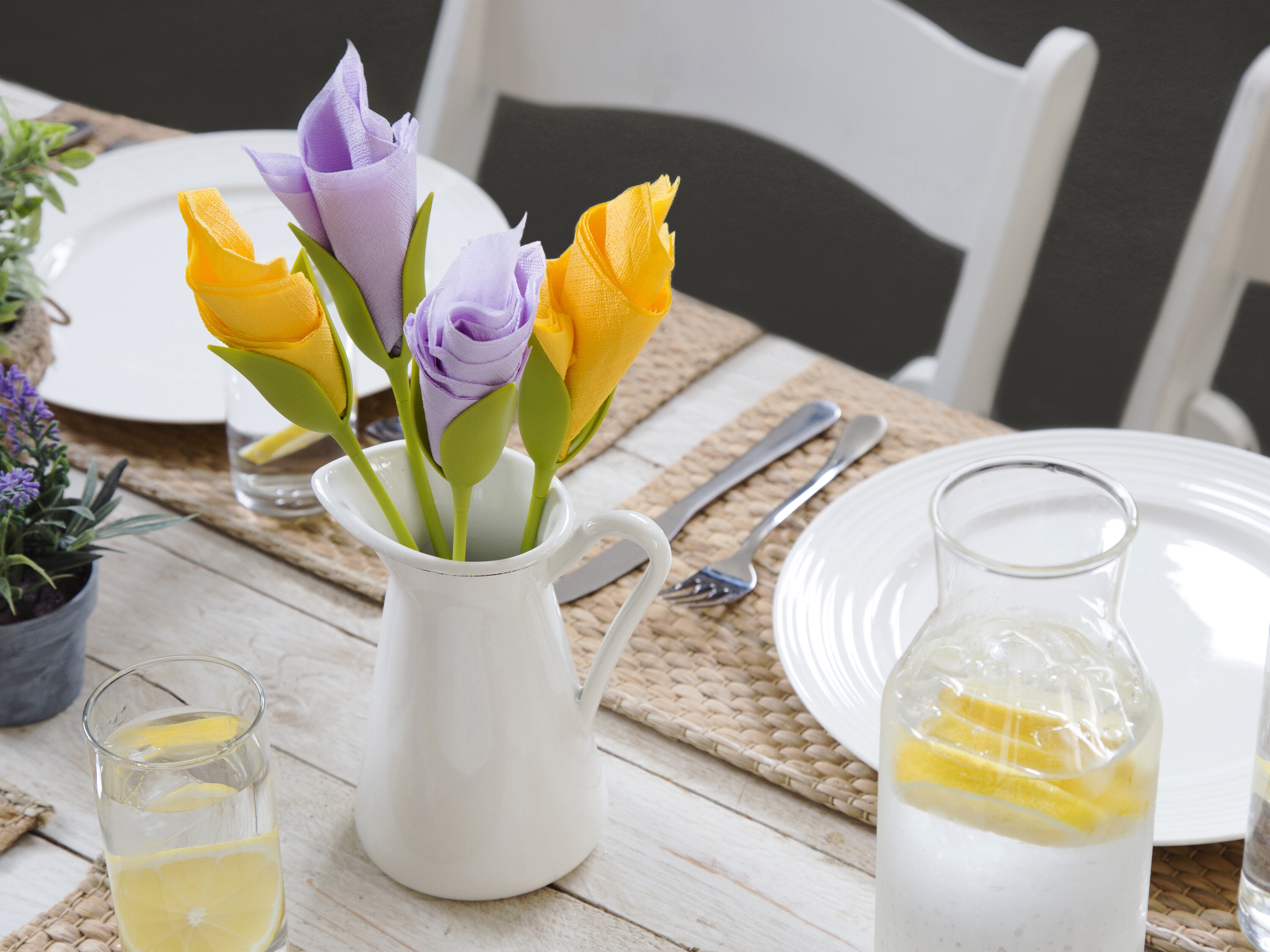 Bloom Servietholder 4-stykspakke