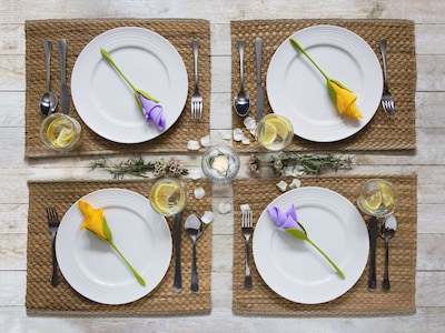 Bloom Serviettenhalter 4er-Pack