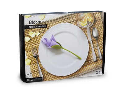 Bloom Servietholder 4-stykspakke