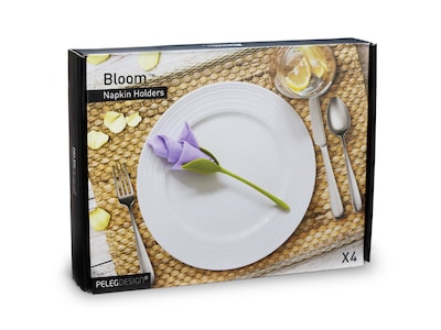 Bloom Serviettenhalter 4er-Pack
