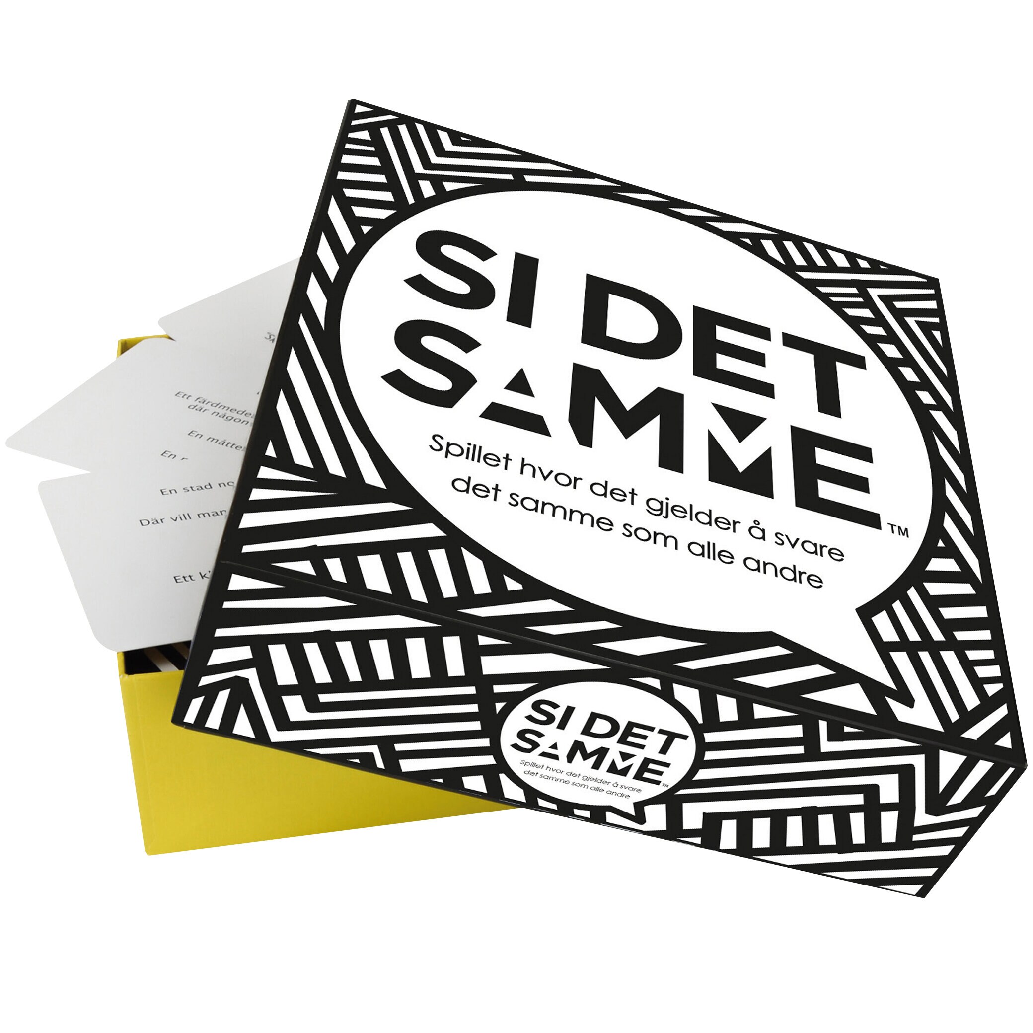 Si det samme – spørrespill