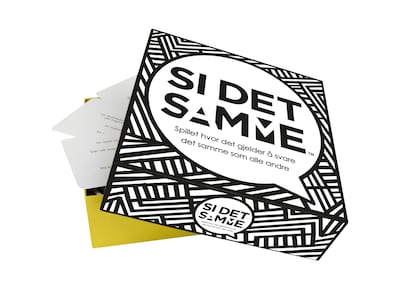 Si det samme – spørrespill